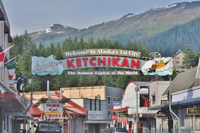 ktechikan welcome sign